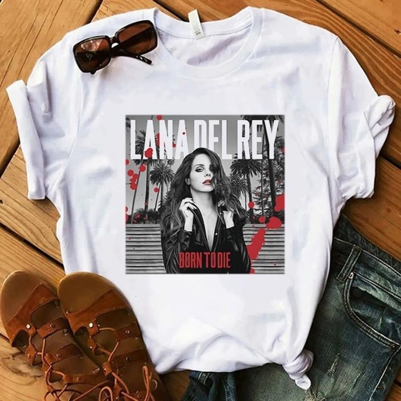Lana Del Rey Born To Die Album T Shirt Lana Del Rey T Shirt - Picture 1 of 4